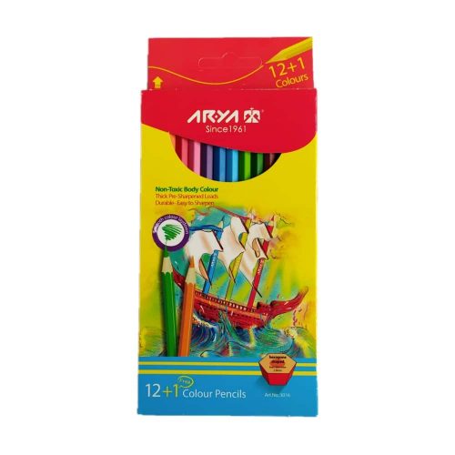 مداد رنگی آریا 12+1