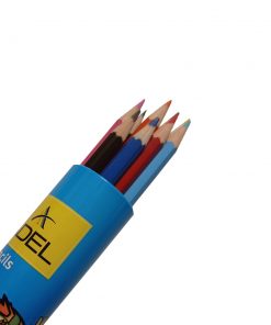 مداد رنگی عادل 12رنگ لوله ای دو