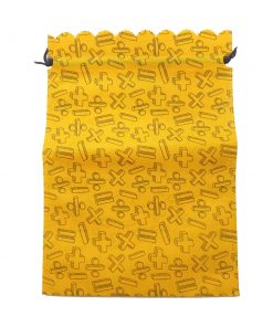 کیسه ریاضی پارچه ای زرد
