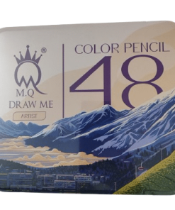مداد رنگی ام کیو 48 رنگ جعبه فلزی