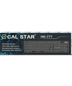 کیبورد با سیم کال استار مدل HK-777